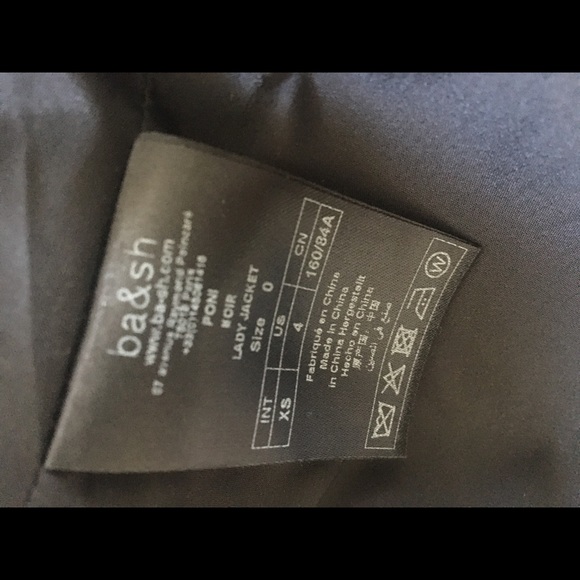 ♦️SOLD♦️NWT BA&SH Poni Blazer - Picture 5 of 6